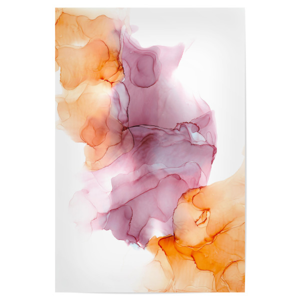 Poster 30x20 cm "Ink no.twentytwo" artboxONE - Abstrakt - Abstrakt,Modern,Farbig,Bunt,Colorful,Abstract,Alcohol ink,Tinte,Flüssig,Wasserfarbe