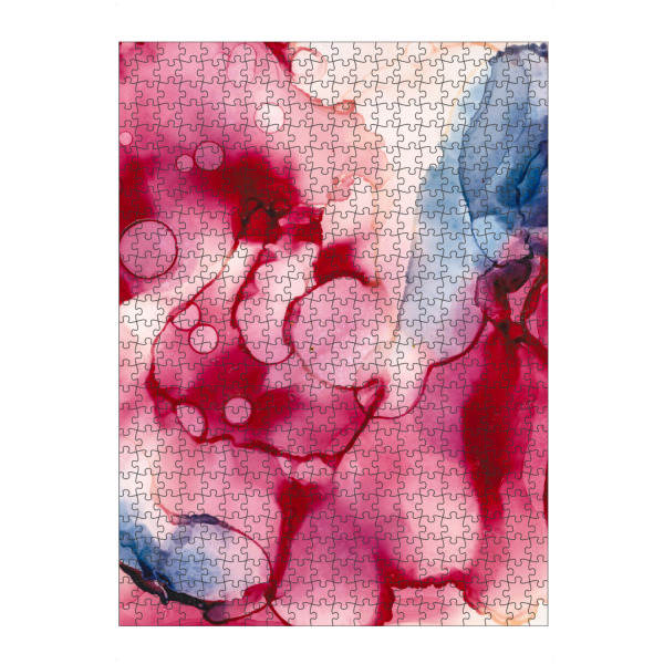 Puzzle Ravensburger "Abstracte Tinte" artboxONE - Abstrakt - Ink,Farbe,Abstrakt,Tinte,Abstract,Watercolor,Color,Wasserfarbe,Farbklecks,Tropfen