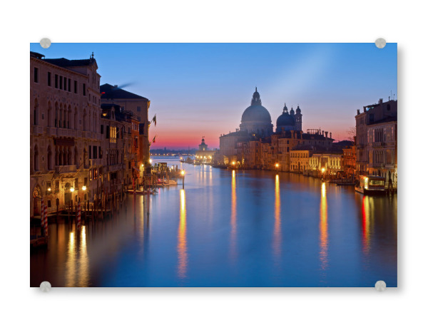 Acrylglasbild "Sonnenaufgang in Venedig" artboxONE - Städte / Venedig