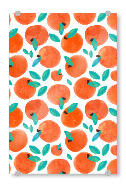 Acrylglasbild "Coral Fruit" artboxONE - Essen & Trinken