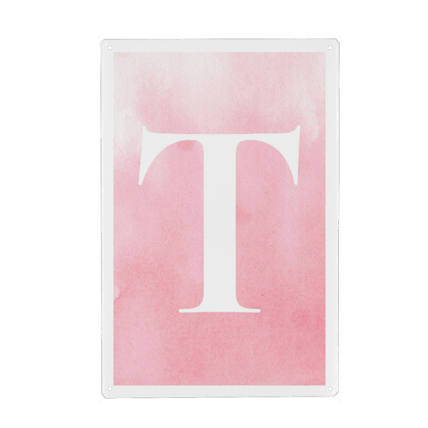 Holzbild "Babygirl T" artboxONE - Buchstaben / T