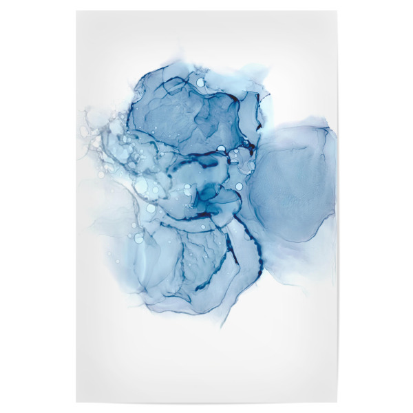 Poster "Ink no.fifteen" artboxONE - Abstrakt - Abstrakt,Modern,Farbig,Bunt,Colorful,Abstract,Alcohol ink,Tinte,Flüssig,Wasserfarbe,Watercolor