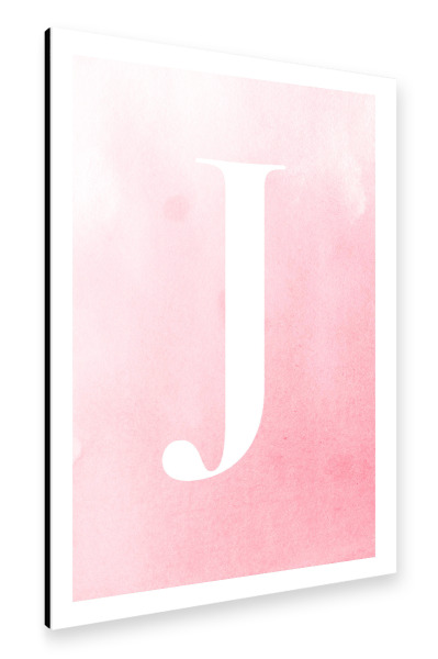 Alu-Dibond "Babygirl J" 30x20 cm artboxONE
