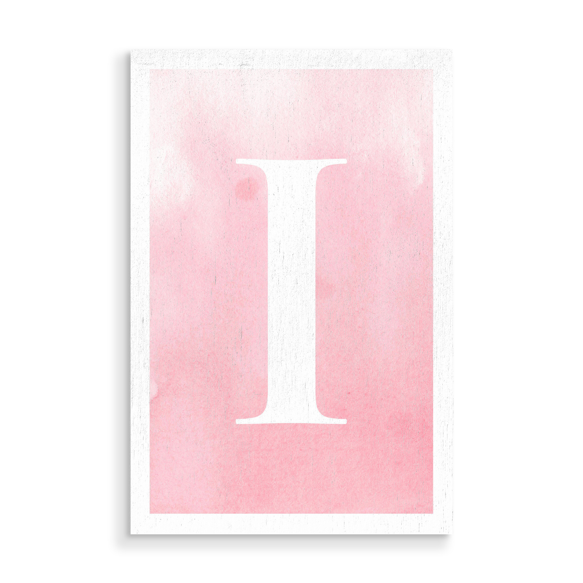 Holzbild "Babygirl I" artboxONE - Buchstaben / I