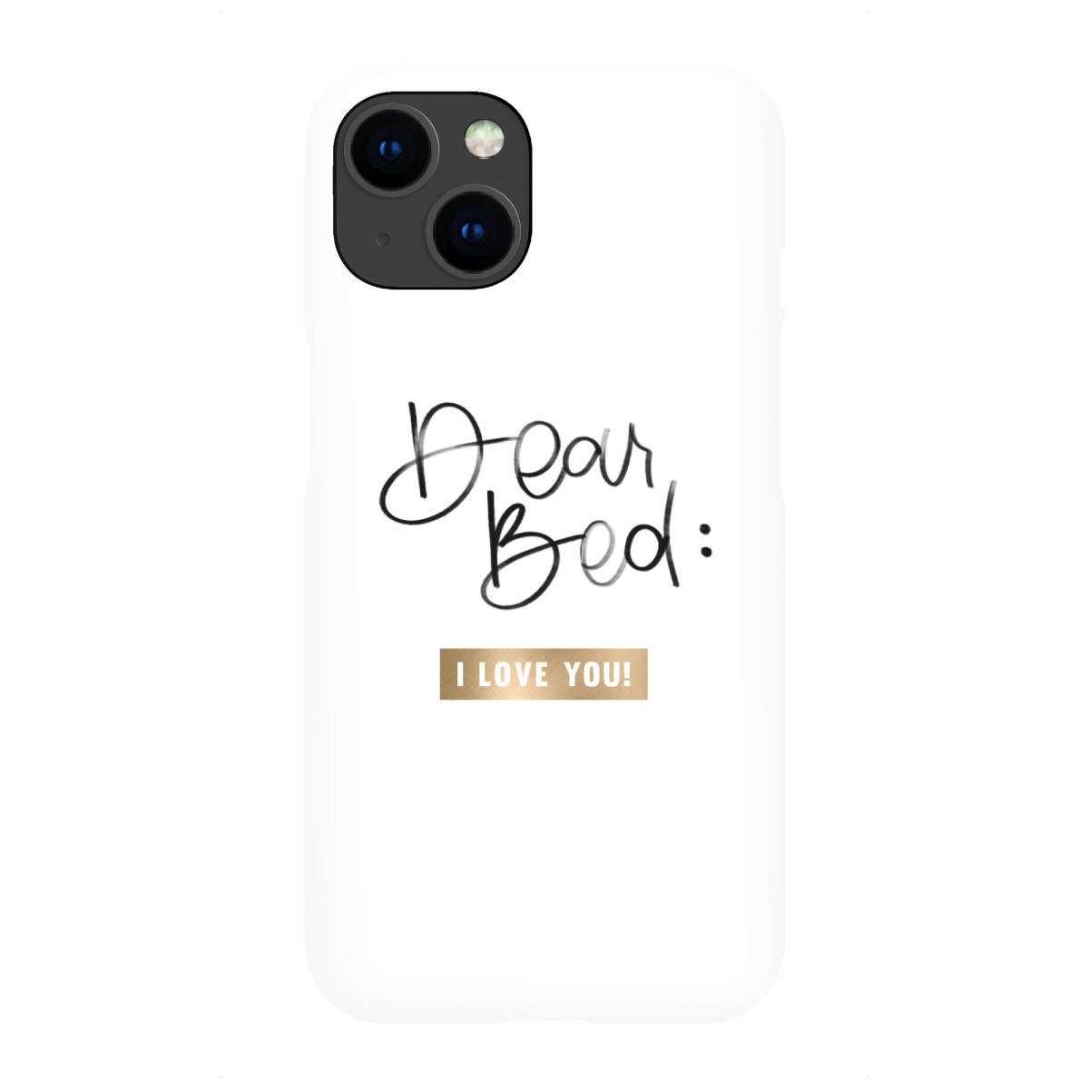 iPhone "Bedlove" Premium-Case Handyhülle artboxONE