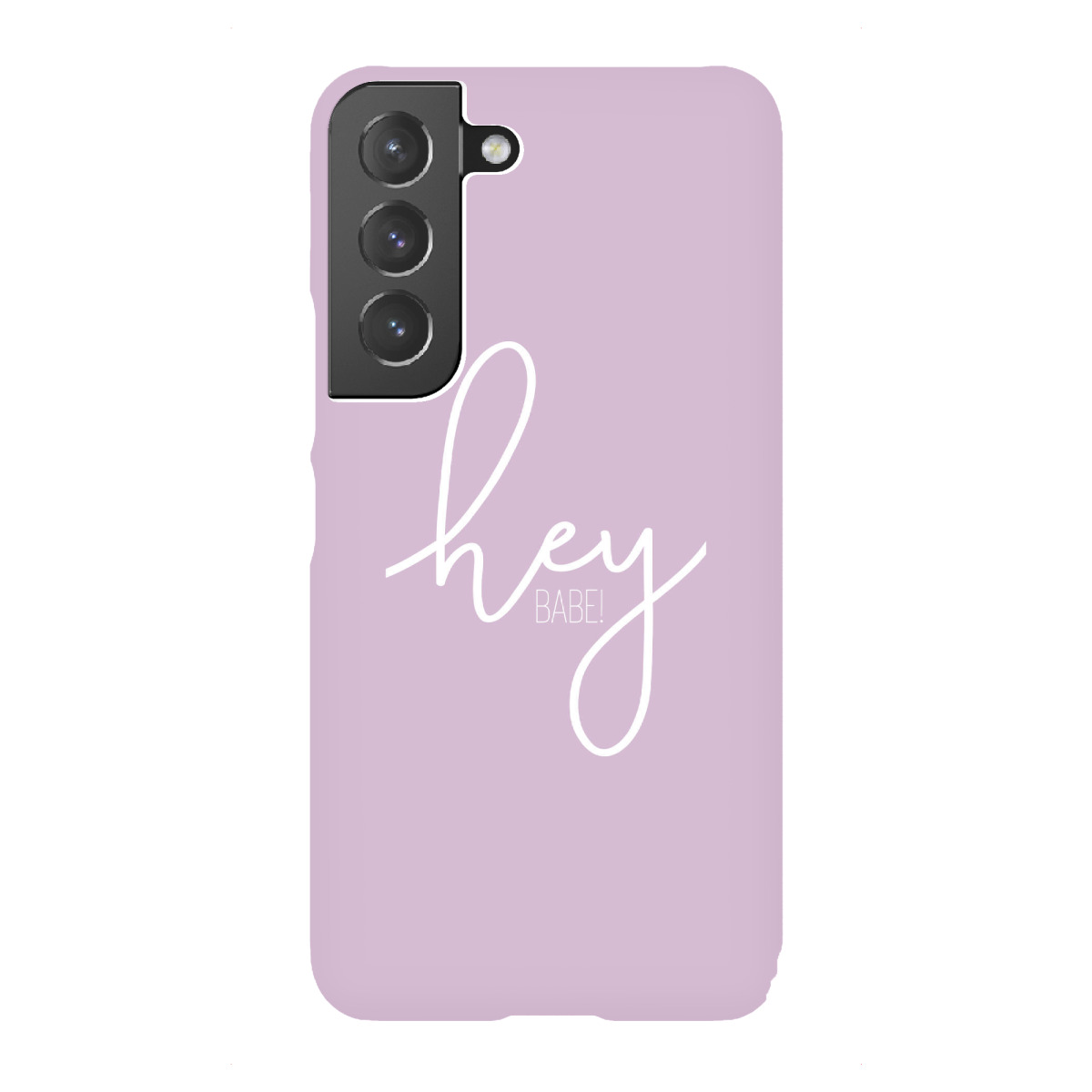 Samsung Galaxy "Hey Babe - pink" Premium-Case Handyhülle artboxONE