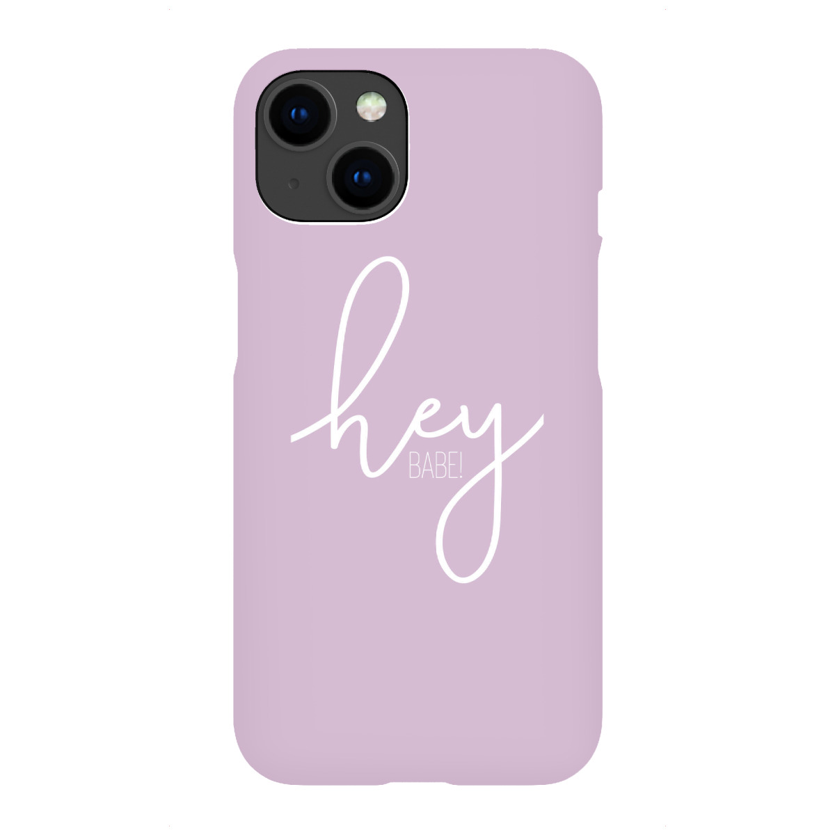 iPhone "Hey Babe - pink" Premium-Case Handyhülle artboxONE