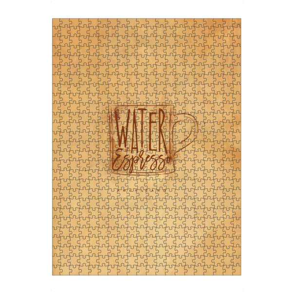 artboxONE Puzzle "Americano cup coffee craft" artboxONE - Essen & Trinken - Coffee,Calligraphy,Vintage,Cafe,Cup,Creative,Retro,Espresso,Americano