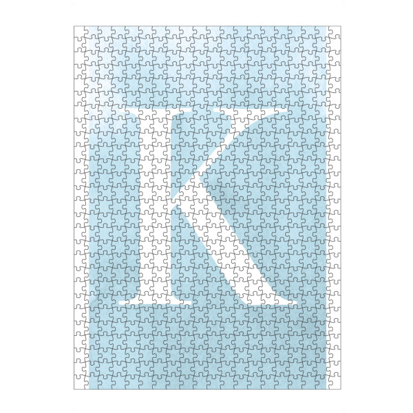Puzzle Ravensburger "Babyboy K" artboxONE - Buchstaben / K