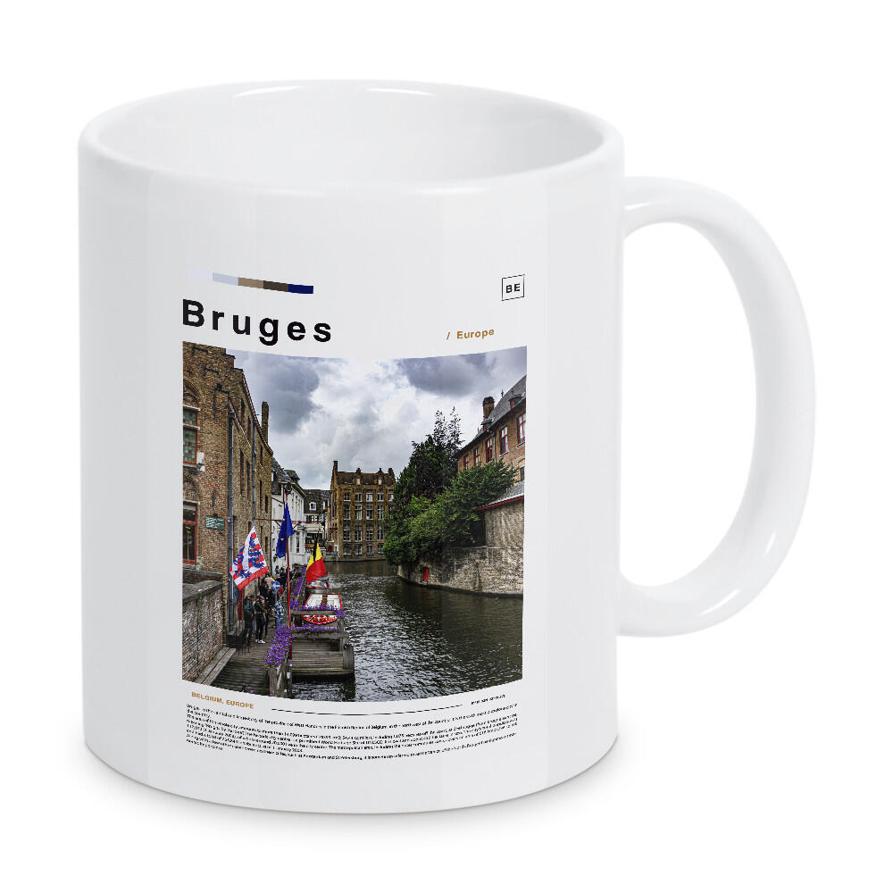 Tasse "Brujes Zeitungscover" artboxONE - Städte,Architektur