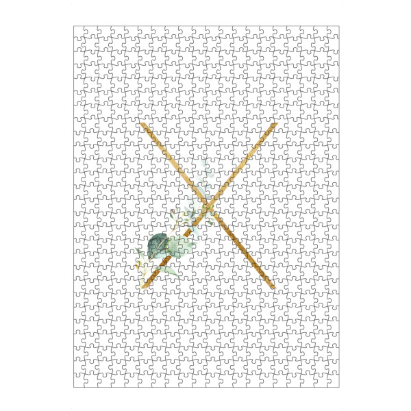 Puzzle Ravensburger "Eucalyptus Alphabet - X" artboxONE - Buchstaben / X - Eucalyptus-alphabet,Buchstabe-x,Abc,X,Buchstabe,Eukalyptus,Alphabet