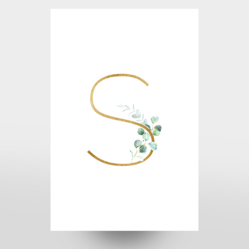 Eucalyptus Alphabet - S