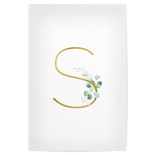 Eucalyptus Alphabet - S