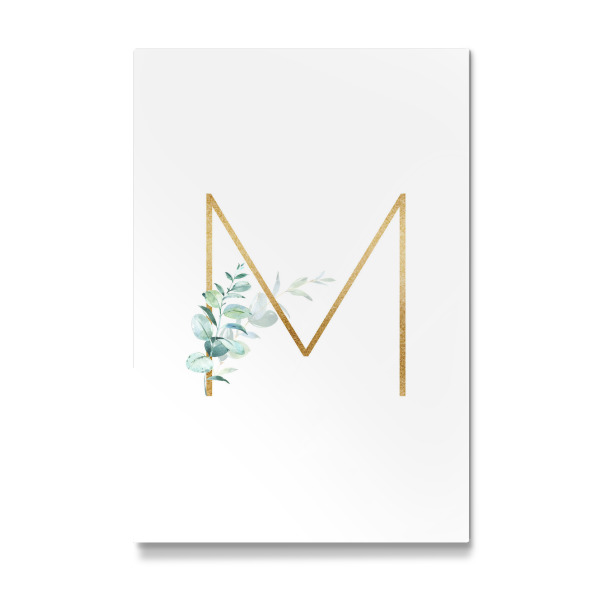 Galerie-Print "Eucalyptus Alphabet - M" 30x20 cm artboxONE