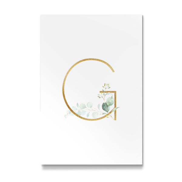 Galerie-Print "Eucalyptus Alphabet - G" 30x20 cm artboxONE
