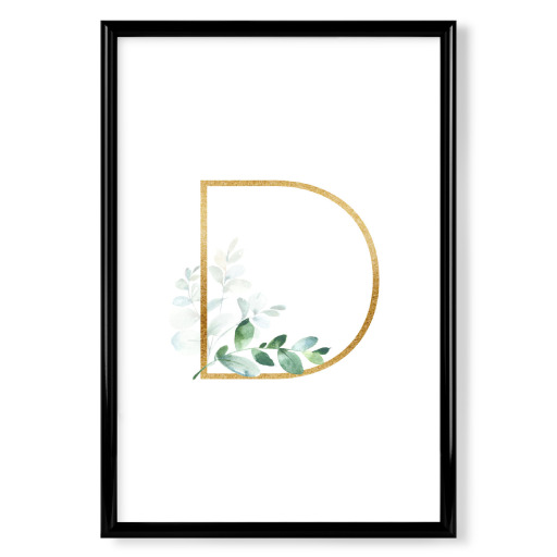 Eucalyptus Alphabet - D