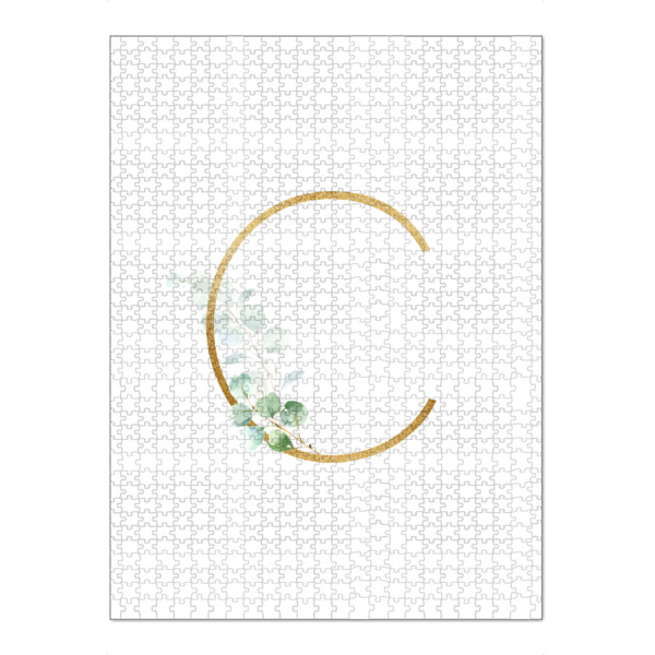 Puzzle Ravensburger "Eucalyptus Alphabet - C" artboxONE - Buchstaben / C - Eucalyptus-alphabet,Buchstabe-c,Abc,C,Buchstabe,Eukalyptus,Alphabet