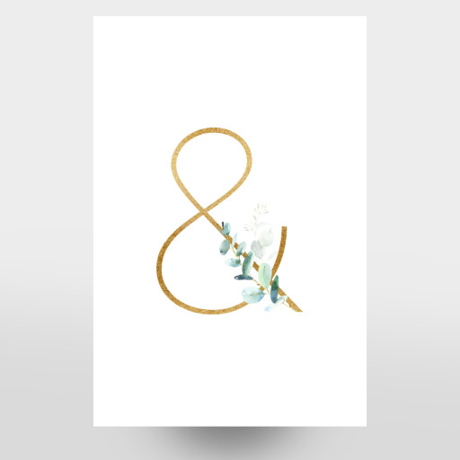 Eucalyptus Alphabet - &