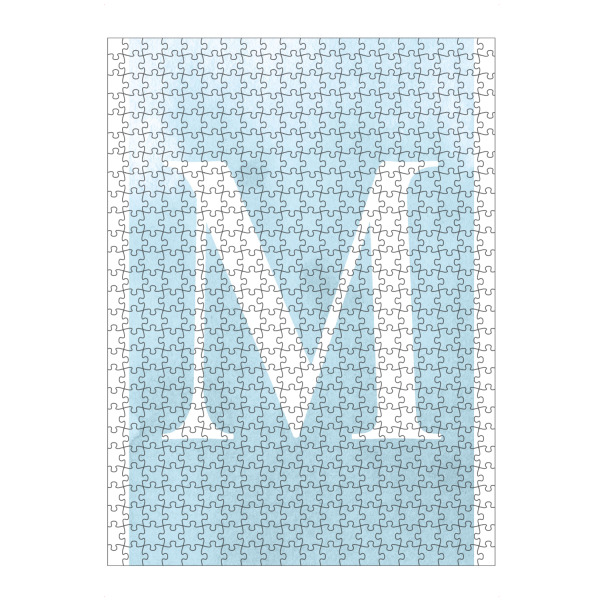 artboxONE Puzzle "Babyboy M" artboxONE - Typografie,Buchstaben / M