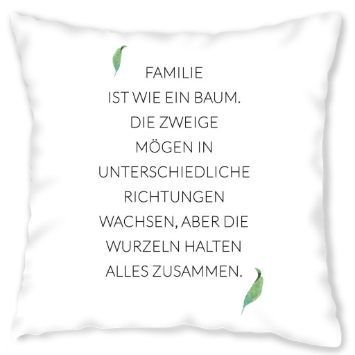 Familie ist wie ein Baum