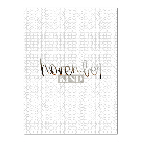 Puzzle Ravensburger "Novemberkind" artboxONE - Typografie,Für Kinder