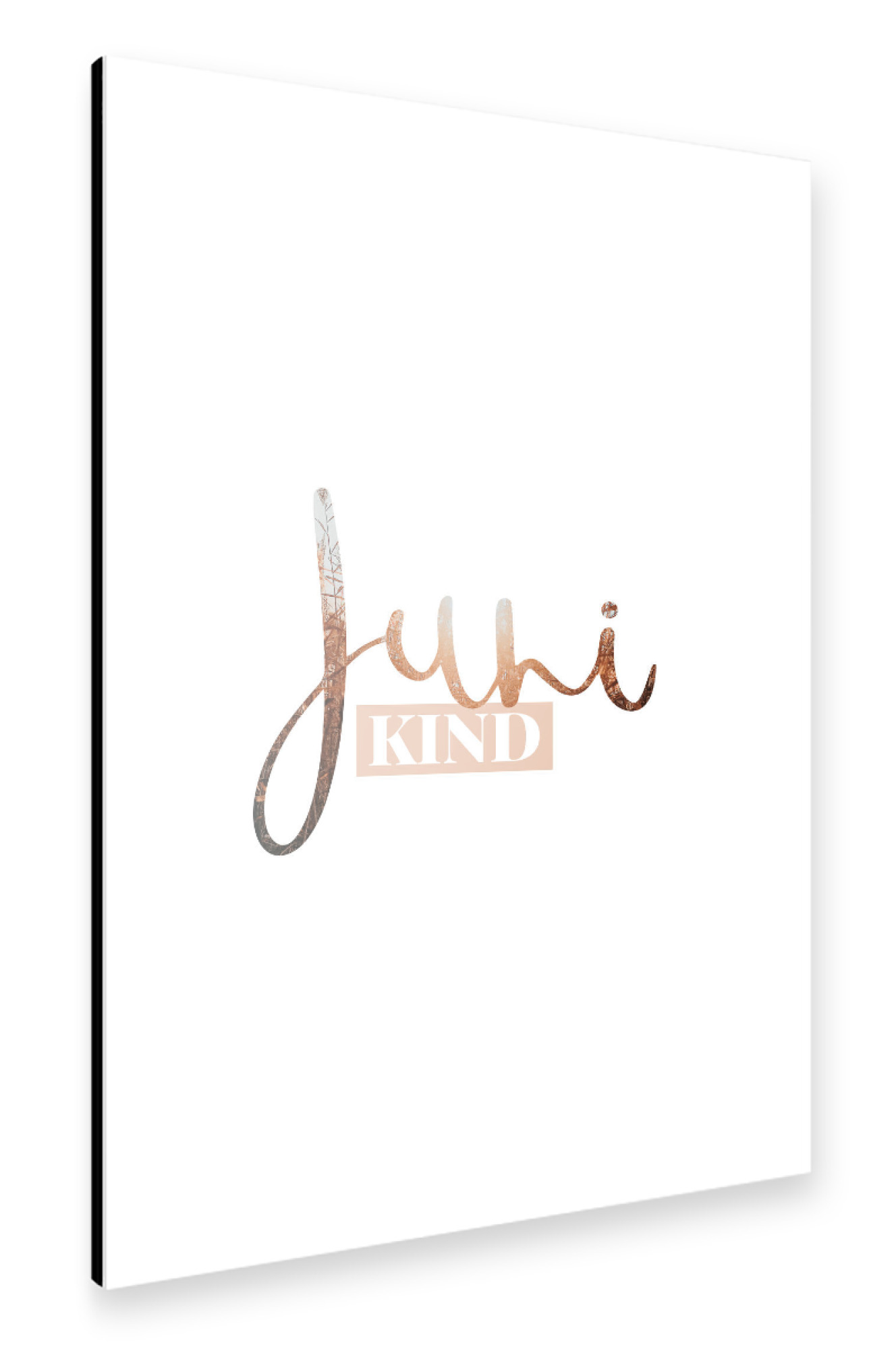 Alu-Dibond "Junikind" 75x50 cm artboxONE