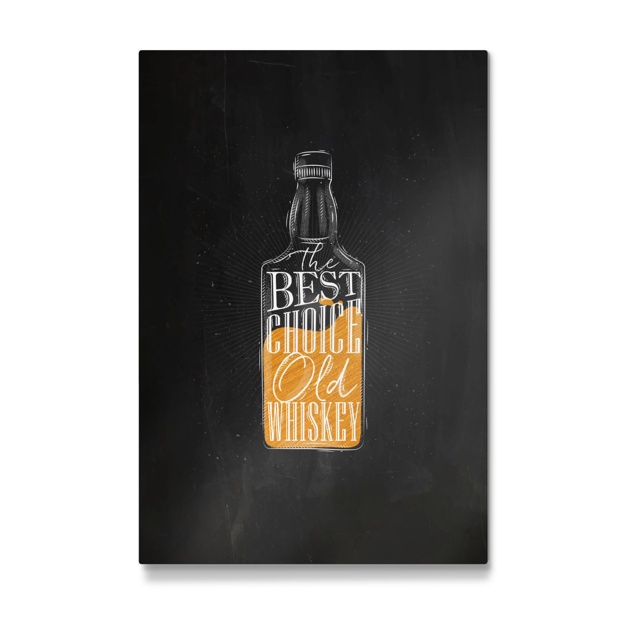 Galerie-Print "Whiskey best choice color" 75x50 cm artboxONE