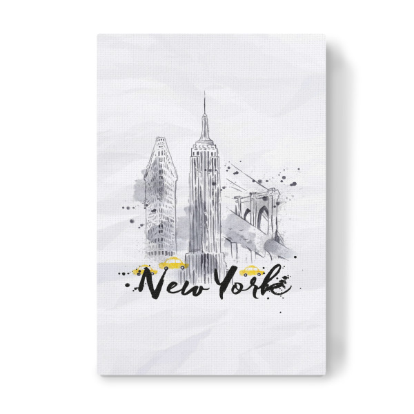 Leinwandbild "Watercolor New York buildings" artboxONE - Städte / New York