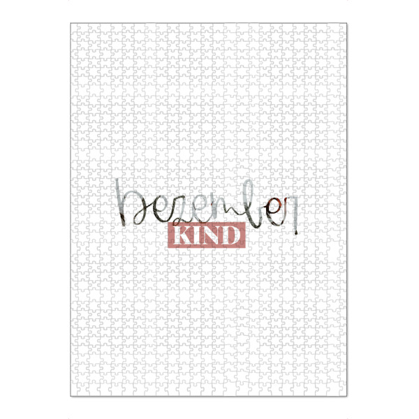 Puzzle Ravensburger "Dezember Kind" artboxONE - Typografie
