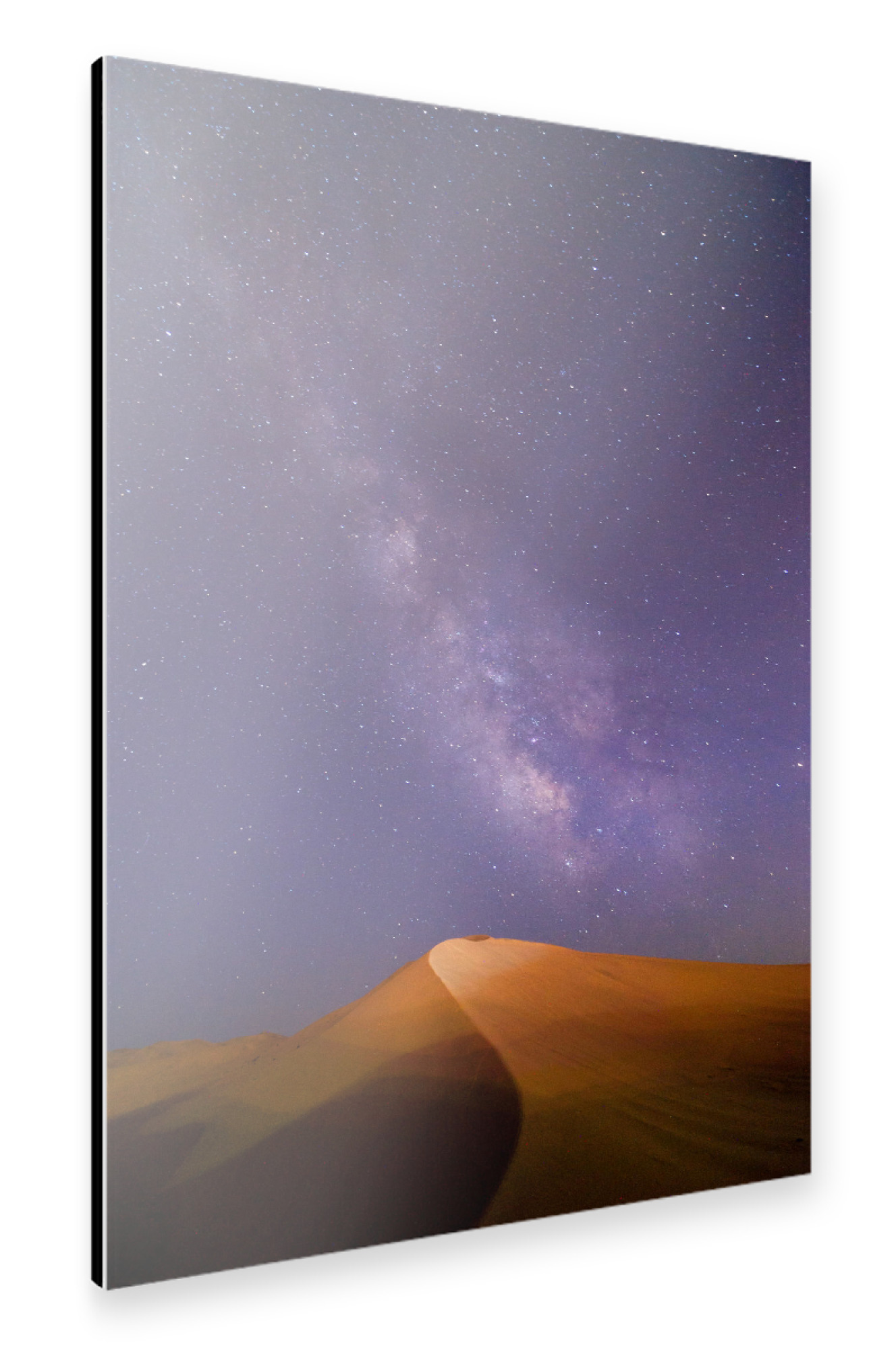 Alu-Dibond "Milky Way Dune" 30x20 cm artboxONE