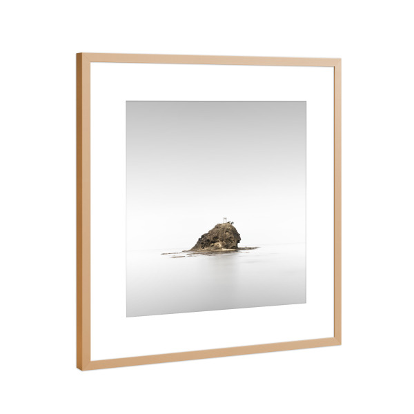 Poster mit Rahmen Kupfer "Torii Hakuto | Japan" artboxONE - Natur,Reise,Städte / Tokio