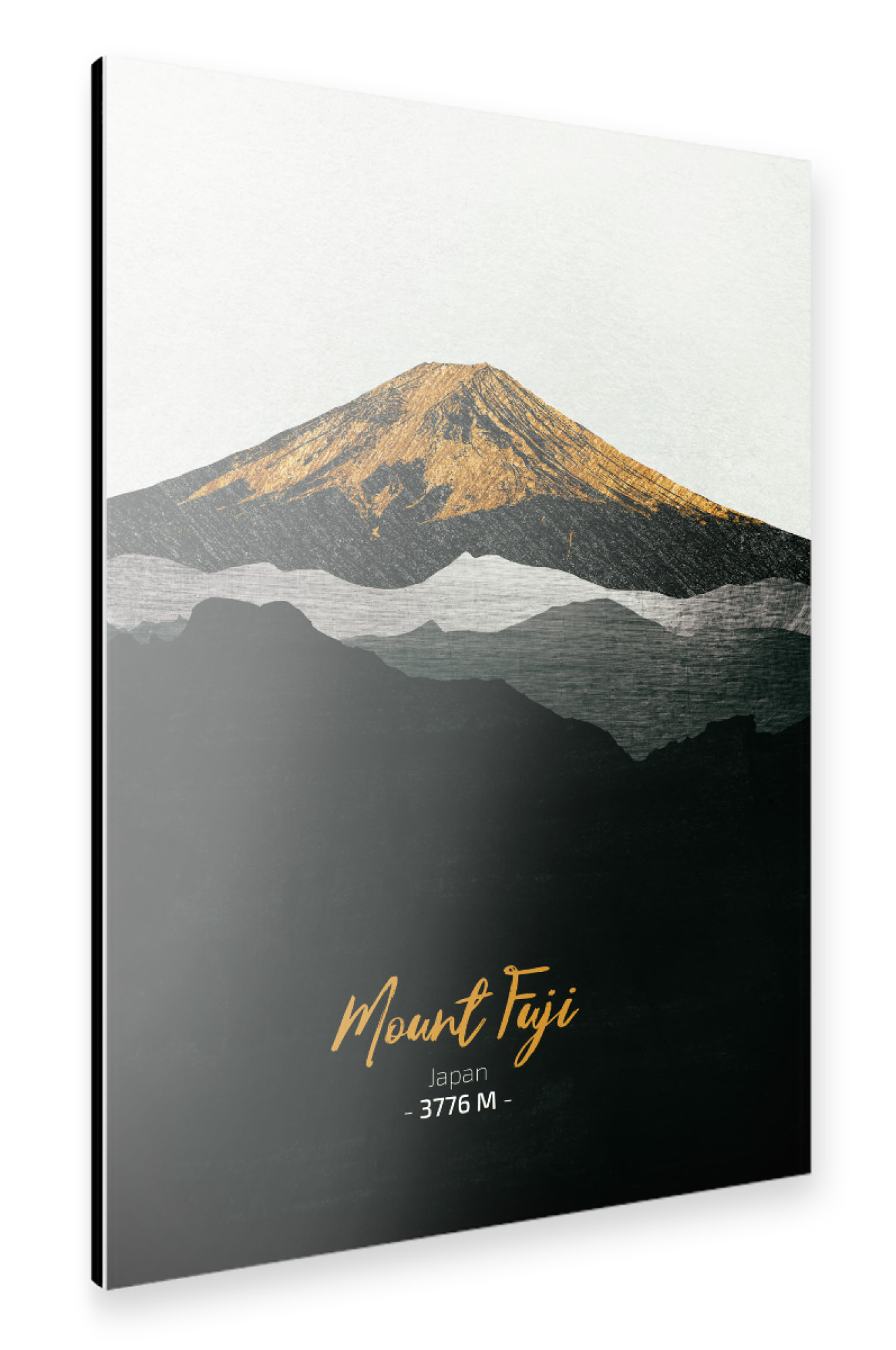 Alu-Dibond "Mount Fuji" 75x50 cm artboxONE