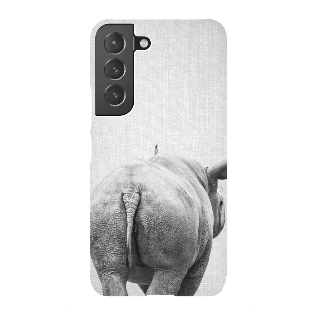 Samsung Galaxy "Rhino Tail - Black & White" Premium-Case Handyhülle artboxONE