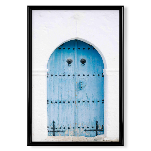 Blue Vintage Door