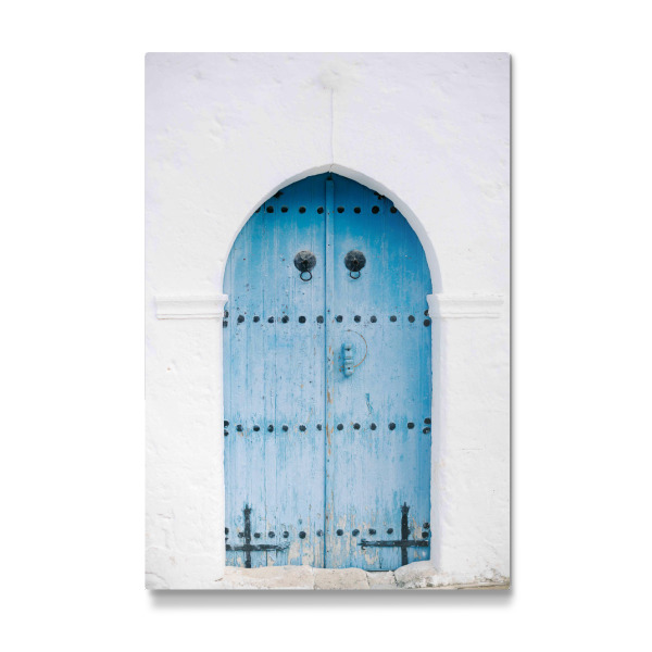 Galerie-Print "Blue Vintage Door" 30x20 cm artboxONE