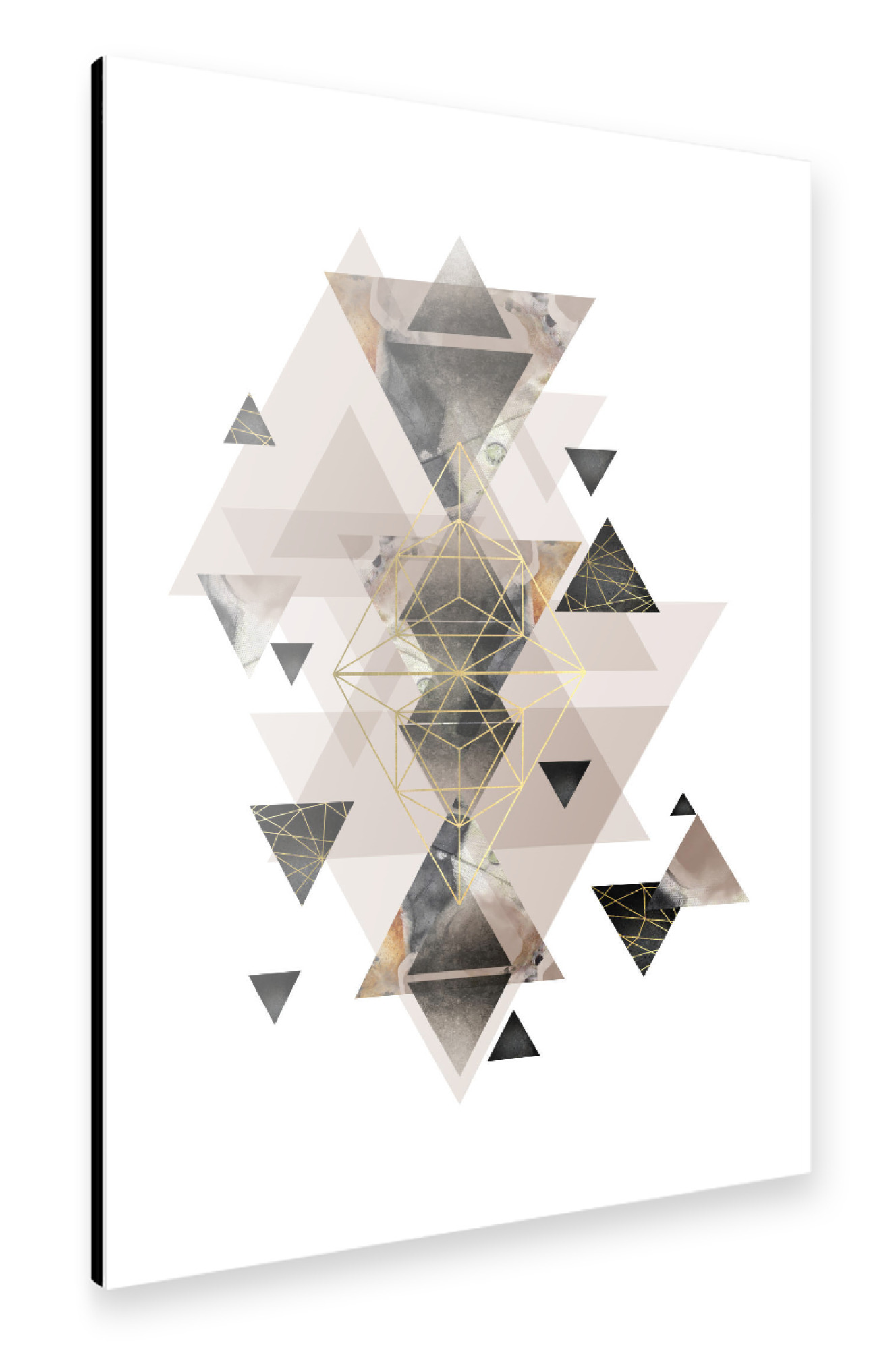 Alu-Dibond "Geometrical Perfection" 75x50 cm artboxONE