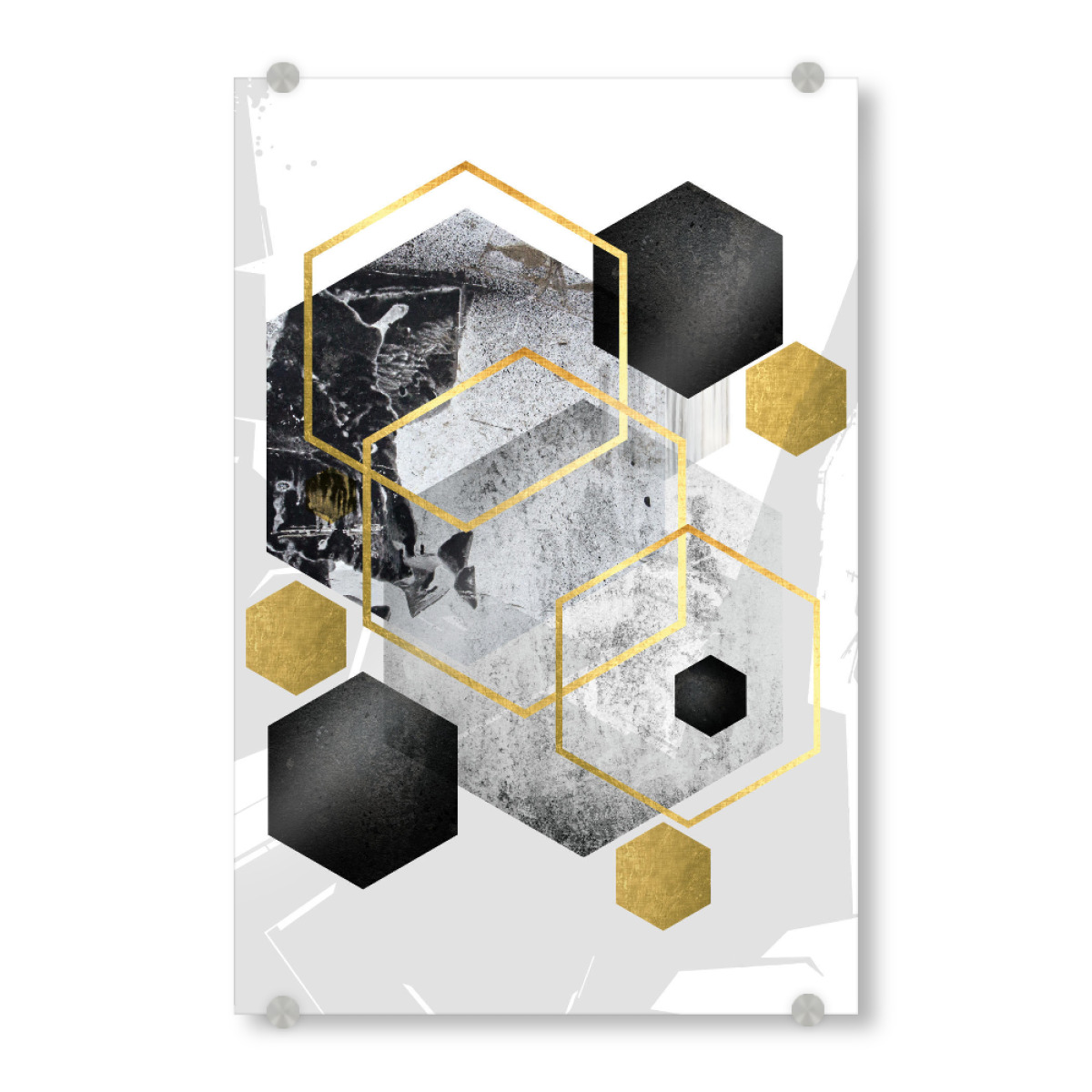 Scandi Abstract Geometric als Acrylglasbild bei artboxONE kaufen Bild Geometric Abstract kaufen | home24