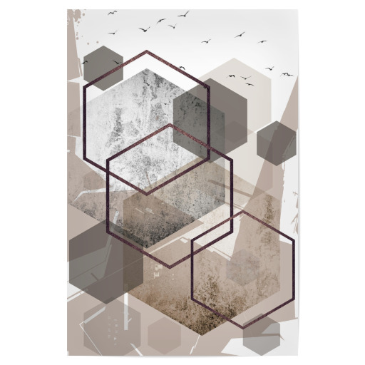 Abstract Landscape in beige