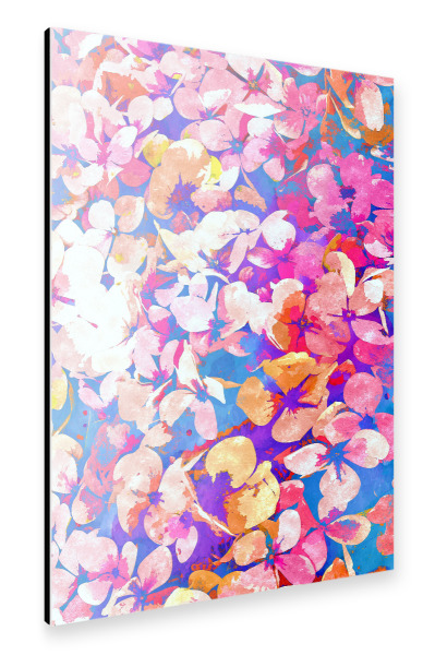 Alu-Dibond "Floral Abundance" 30x20 cm artboxONE