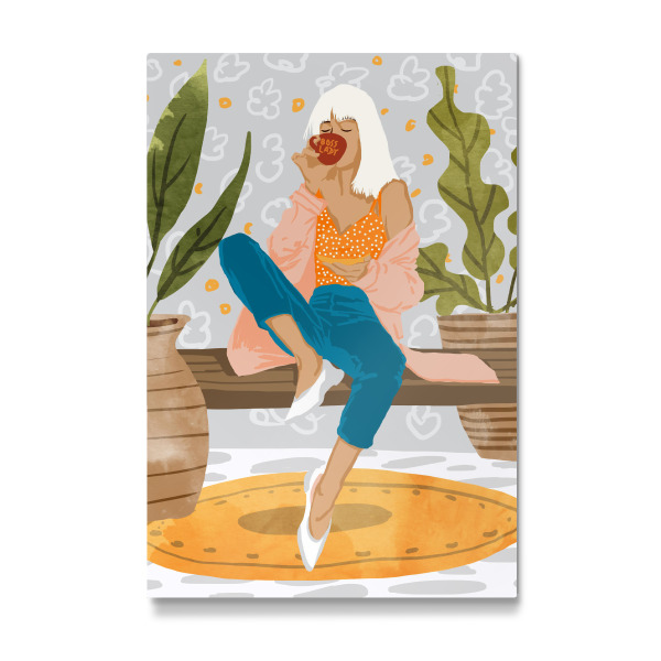 Galerie-Print "Boss Lady Painting" 30x20 cm artboxONE