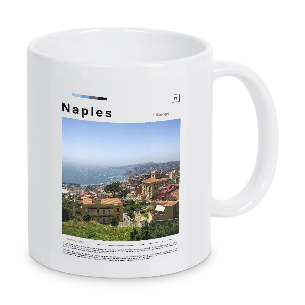 Tasse "Zeitung „Neapel“" artboxONE - Städte,Architektur