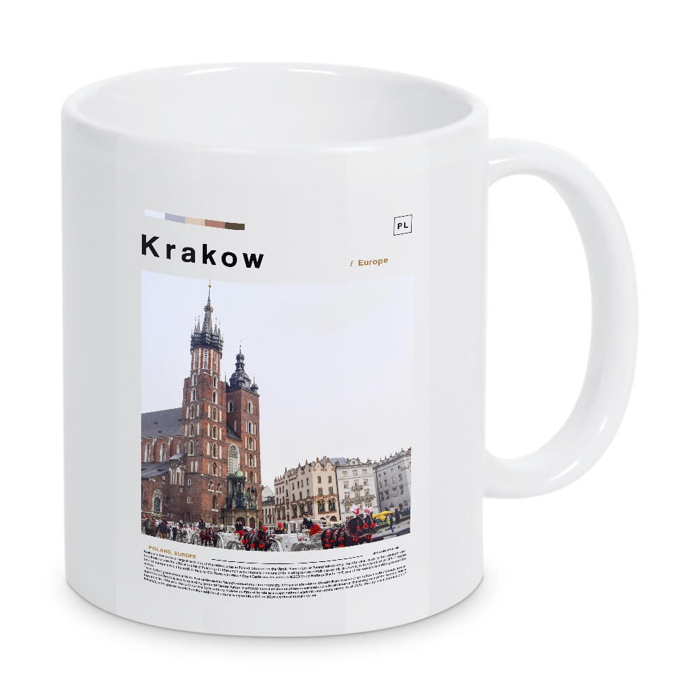 Tasse "Krakauer Zeitungscover" artboxONE - Städte,Architektur