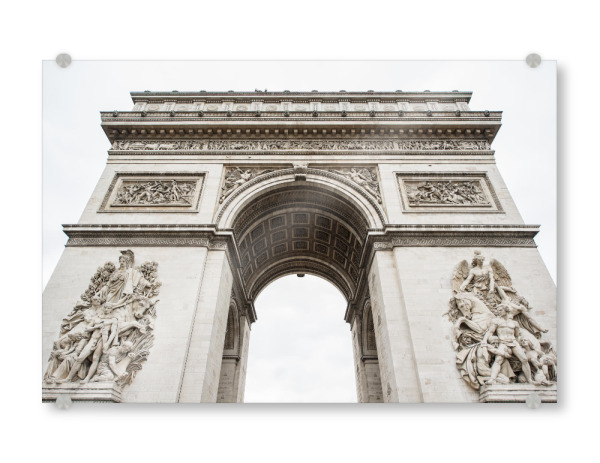 Acrylglasbild "Arc the triomphe" artboxONE - Architektur,Städte / Paris