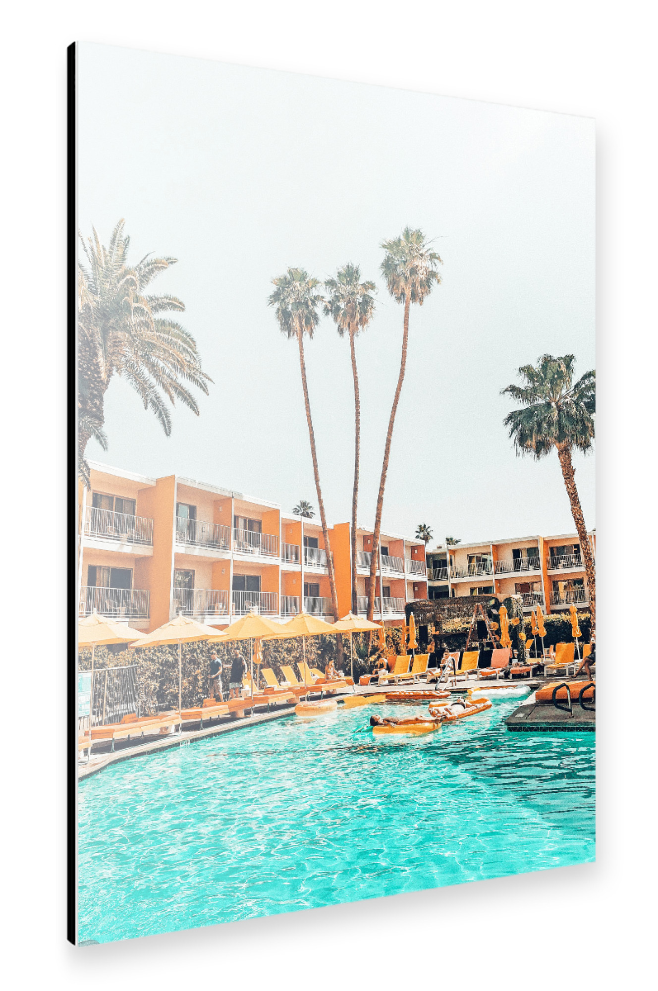 Alu-Dibond "Hotel Tropicana-II" 75x50 cm artboxONE
