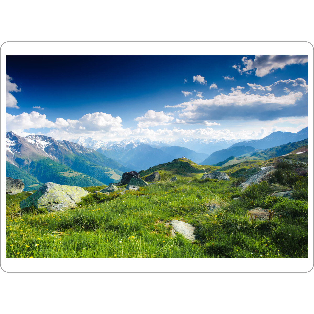 Tischset "Fiescheralp" artboxONE - Natur