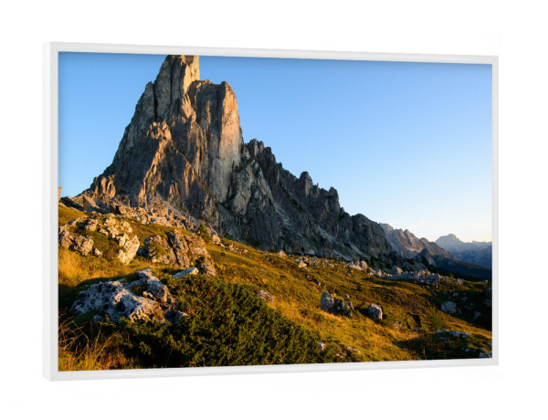 Poster mit weißem Rahmen "La Gusella" artboxONE - Natur