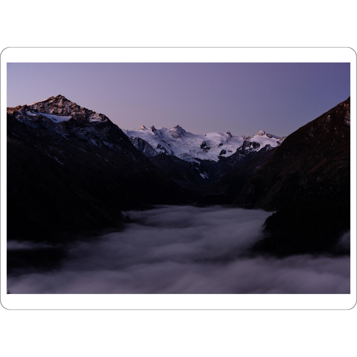 Tischset "Piz Gluschaint" artboxONE - Natur