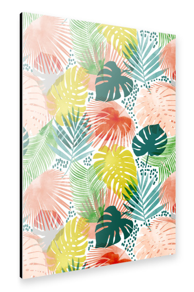 Alu-Dibond "Tropical Garden-II" 30x20 cm artboxONE