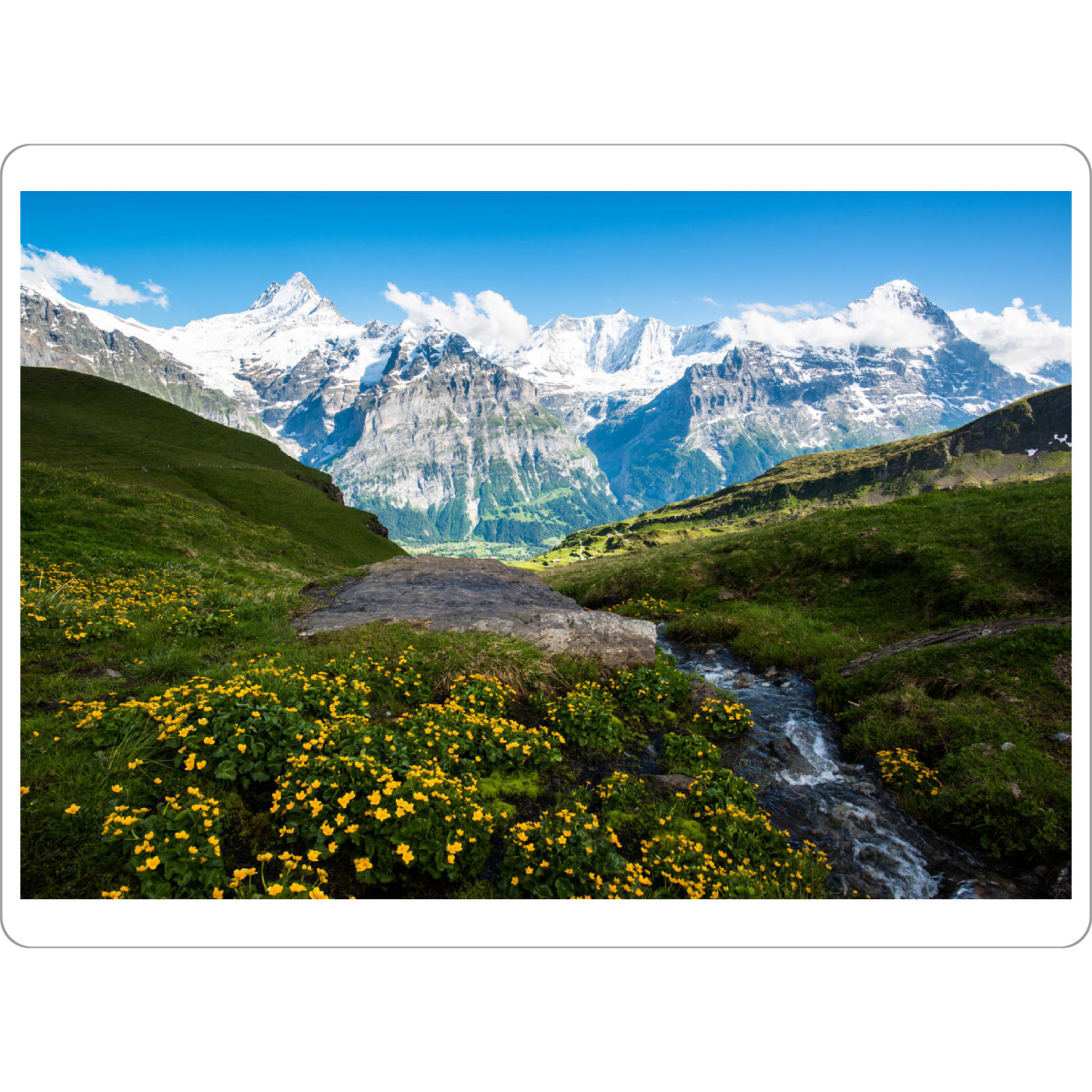 Tischset "First panorama" artboxONE - Natur