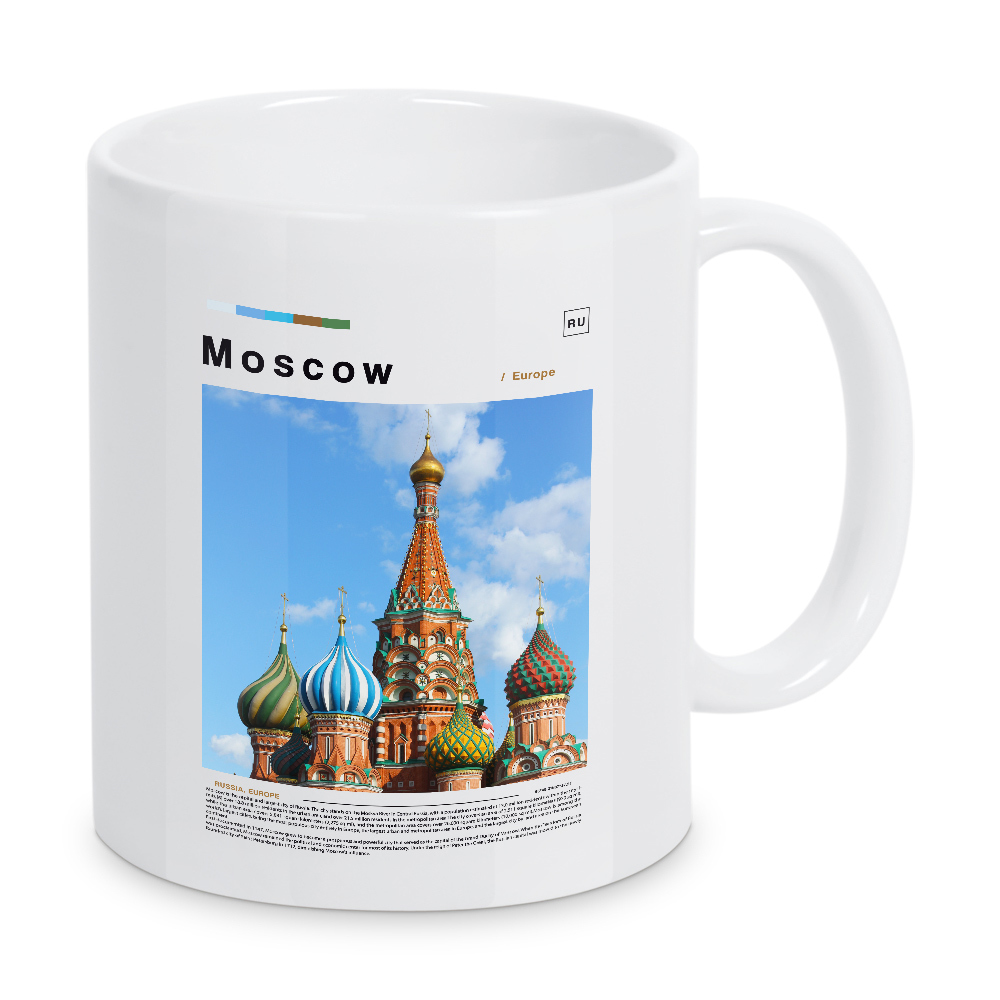Tasse "Cover der Moskauer Zeitung" artboxONE - Städte,Architektur